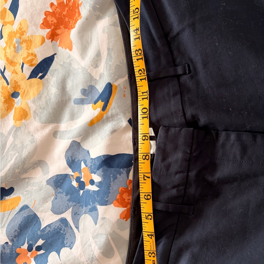Boden Navy Cotton Trousers - Picture 10 of 11